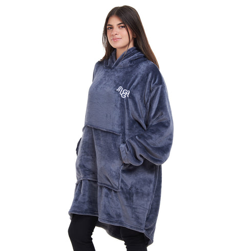 Snuggs Blanket Hoodie Dark Grey